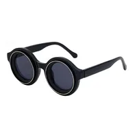Streetwear Geometric Pc Round Frame Full Frame Glasses main image 5