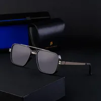 Streetwear Geometric Pc Square Full Frame Glasses main image 3
