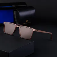 Streetwear Geometric Tac Square Full Frame Glasses main image 1