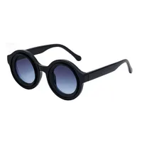 Streetwear Geometric Pc Round Frame Full Frame Glasses sku image 2