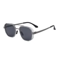 Streetwear Geometric Tac Oval Frame Full Frame Glasses sku image 5