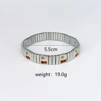 Elegant Basic Retro Cherry Strawberry Alloy Plating Women's Bracelets main image 8