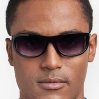 Casual Vintage Style Vacation Solid Color Ac Oval Frame Full Frame Glasses main image 2