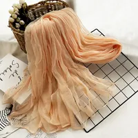 Women's Elegant Sweet Color Block  Silk Silk Scarf sku image 10