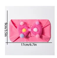 Kid'S Modern Style Classic Style Bow Knot Nylon Gauze Tie-dye Hair Band main image 2