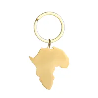 Simple Style Map 201 Stainless Steel Unisex Keychain sku image 1