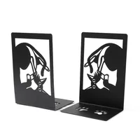 1 Pair Cat Learning School Iron Cute Book Stand main image 5