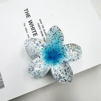 Women's Sweet Flower Plastic Hair Claws sku image 5
