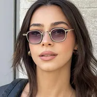 Retro Vacation Punk Glasses Ac Square Full Frame Glasses main image 4