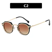 Retro Vacation Punk Glasses Ac Square Full Frame Glasses sku image 2