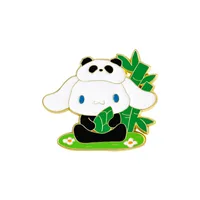Cute Simple Style Panda Alloy Stoving Varnish Plating Unisex Brooches sku image 4