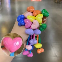 Women's Cartoon Style Star Heart Shape Arylic Hair Tie main image 1