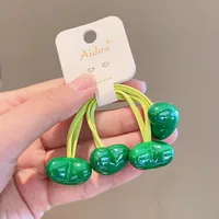 Women's Cartoon Style Star Heart Shape Arylic Hair Tie sku image 1