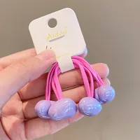 Women's Cartoon Style Star Heart Shape Arylic Hair Tie sku image 2