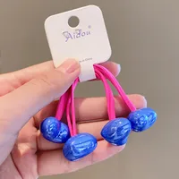 Women's Cartoon Style Star Heart Shape Arylic Hair Tie sku image 5