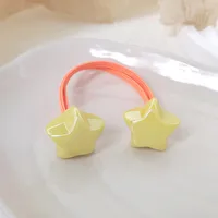 Women's Cartoon Style Star Heart Shape Arylic Hair Tie sku image 11