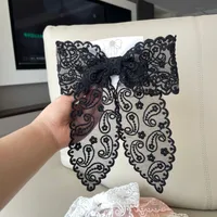 Women's Princess Bow Knot Gauze Hair Clip sku image 4