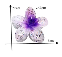 Women's Sweet Flower Plastic Hair Claws main image 2