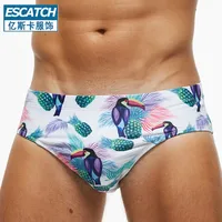 3 - Pack 100% Cotton Men's Breathable Boxer Briefs, Loose - Fit Athletic Underwear For Casual Style main image 1