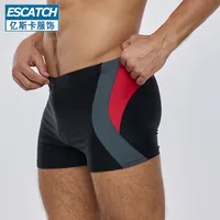 Men's Quick-Dry Professional Swim Trunks With Anti-Embarrassment Design, Large Size Swimwear Factory Direct main image 4