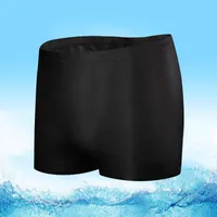 Men's Square Cut Swim Trunks - Plus Size Loose Fit Quick - Dry Beach & Hot Spring Swimming Gear main image 2