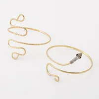 Vintage Style Commute Snake Iron Plating Women's Armband main image 3