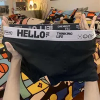 HELLO Men's Boxer Briefs - Trendy Sport Boxers, Fashionable Shorts For Men, Youth Casual Underwear main image 2