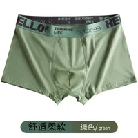 Men's Breathable Sport Underwear Comfortable Boxer Shorts For Youth & Teens, Cotton Blend Casual Trunks sku image 9