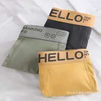 Men's Breathable Sport Underwear Comfortable Boxer Shorts For Youth & Teens, Cotton Blend Casual Trunks main image 3