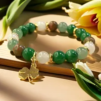 Casual Simple Style Four Leaf Clover Acrylic Women's Bracelets main image 1