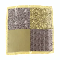 Women's Casual Simple Style Cashew Nuts Satin Silk Scarf main image 1