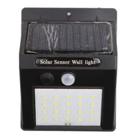 Solar - Powered LED Motion Sensor Wall Light - Waterproof Outdoor Landscape Courtyard Lighting For Rural Areas sku image 1