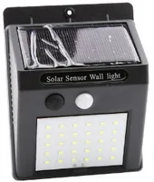 Solar - Powered LED Motion Sensor Wall Light - Waterproof Outdoor Landscape Courtyard Lighting For Rural Areas sku image 3