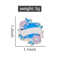 Casual Simple Style Letter Hat Rose Alloy Unisex Brooches sku image 48