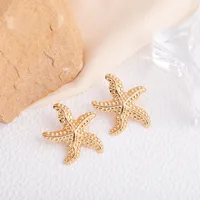 1 Pair IG Style Marine Style Tortoise Starfish 304 Stainless Steel Drop Earrings Ear Studs main image 8