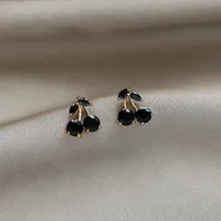 1 Pair Casual Sweet Cherry Plating Alloy Ear Studs sku image 1