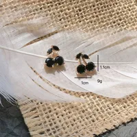 1 Pair Casual Sweet Cherry Plating Alloy Ear Studs main image 2