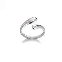 Vacation Simple Style Solid Color 304 Stainless Steel Plating Women's Open Rings sku image 12