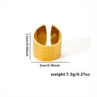 Vacation Simple Style Solid Color Titanium Steel Plating Women's Rings sku image 24