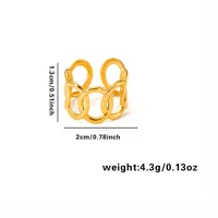 Vacation Simple Style Solid Color Titanium Steel Plating Women's Rings sku image 26