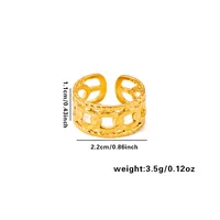 Vacation Simple Style Solid Color Titanium Steel Plating Women's Rings sku image 28