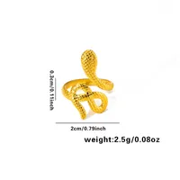 Vacation Simple Style Solid Color Titanium Steel Plating Women's Rings sku image 38