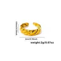 Vacation Simple Style Solid Color Titanium Steel Plating Women's Rings sku image 40