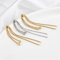 Simple Style Classic Style Geometric 304 Stainless Steel Plating DIY Jewelry Accessories main image 3