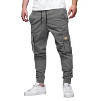 Men's Daily Casual Solid Color Full Length Casual Pants main image 3