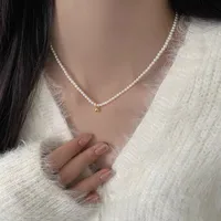 Elegant Bow Knot Imitation Pearl Alloy Plating Women's Necklace main image 2