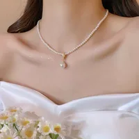 Elegant Bow Knot Imitation Pearl Alloy Plating Women's Necklace sku image 67