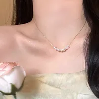 Elegant Bow Knot Imitation Pearl Alloy Plating Women's Necklace sku image 20