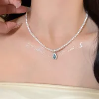 Elegant Bow Knot Imitation Pearl Alloy Plating Women's Necklace sku image 65