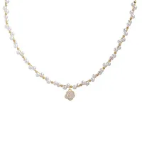 Elegant Bow Knot Imitation Pearl Alloy Plating Women's Necklace main image 4
